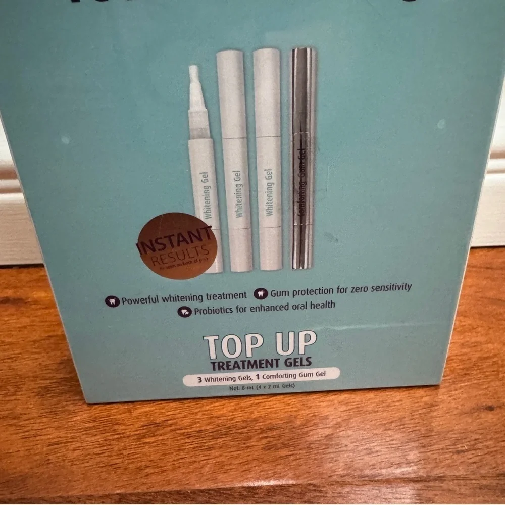 Henry Blooms Probiotic Teeth Whitening Top Up Treatment Gels
